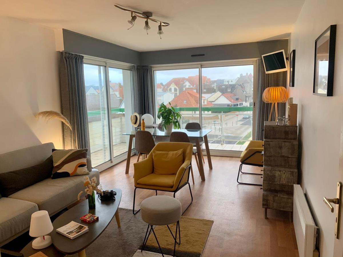 Ninou Cap Sud, Terrasse Vue Mer, Appt Lumineux 66M2 Wimereux Exterior photo